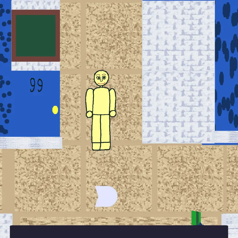 Bang bang or bang bang bang baldi mod by @toolman95