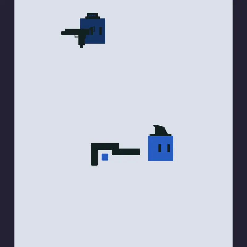 Bouncing squares by @Harz_Castle