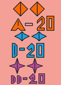 A - 20 in the my game (anomalies rooms)