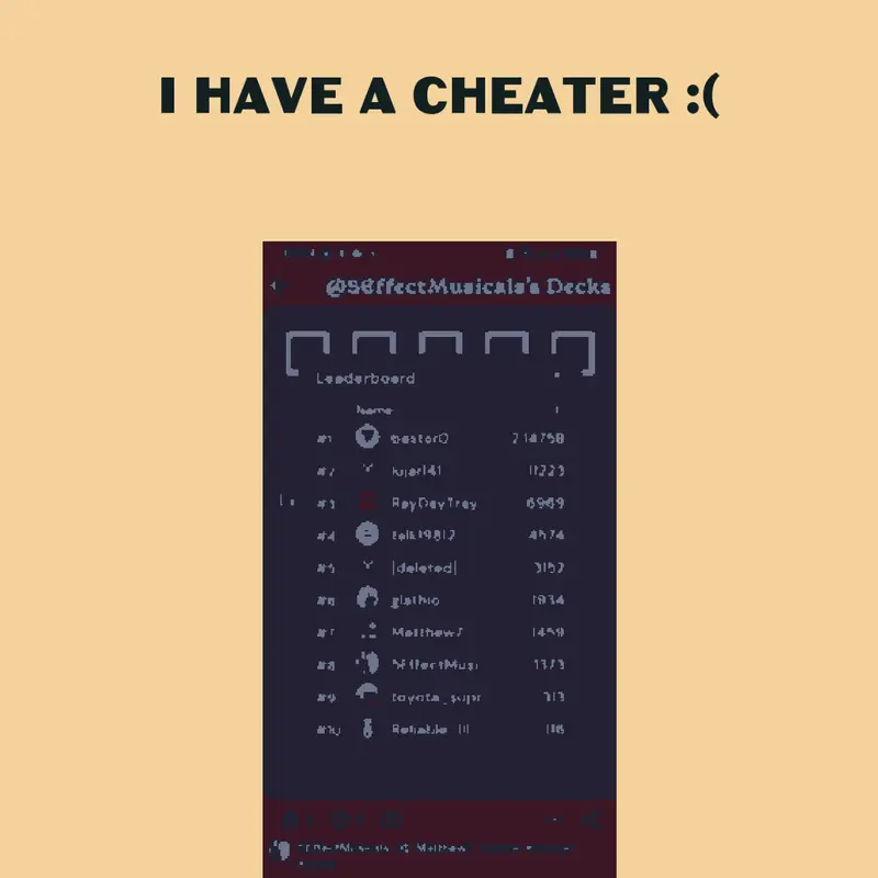 Game by @5EffectMusicals