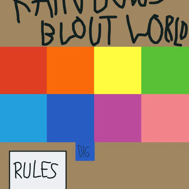 Rainbows blotted world by @carlmillokings