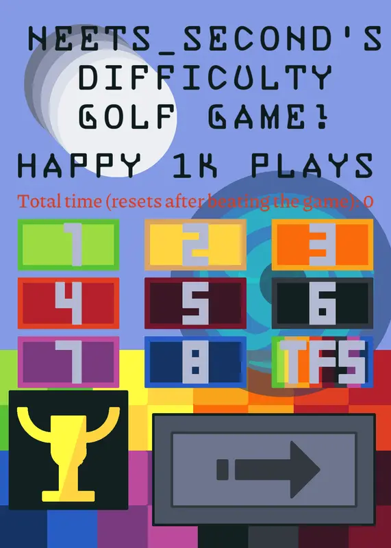 Neets_Second's Difficulty Golf Game! by @Neets_Second