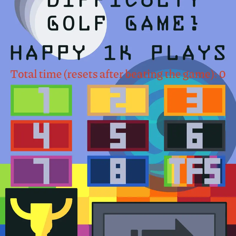 Neets_Second's Difficulty Golf Game! by @Neets_Second