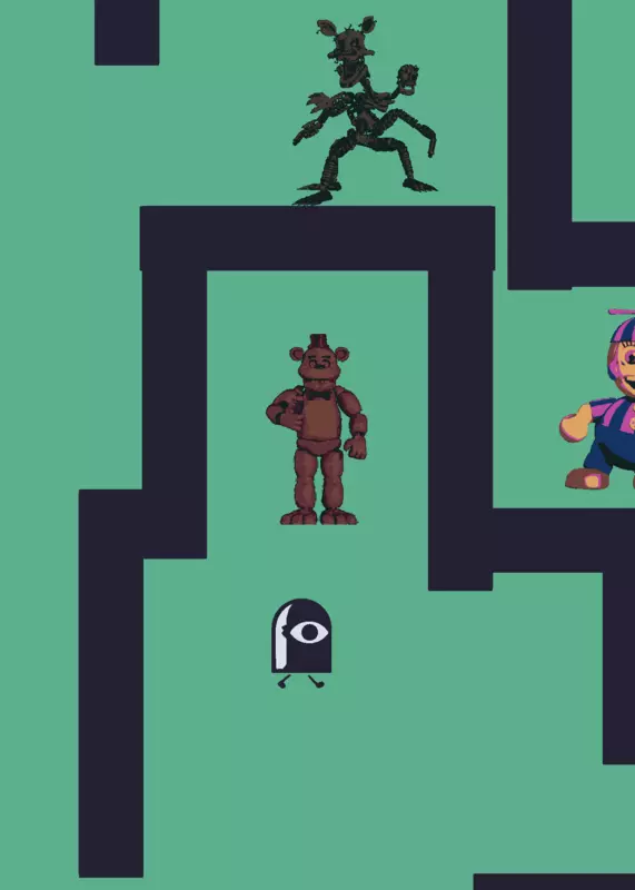 Find The FNAF (V.1.0 1/5 maps) by @jedricktrevor