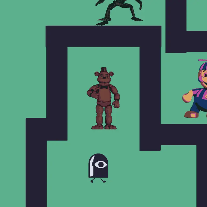 Find The FNAF (V.1.0 1/5 maps) by @jedricktrevor