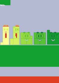 Numberblocks party 7(floor is lava 3)