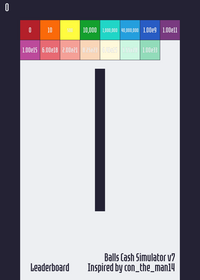 Balls Cash Simulator