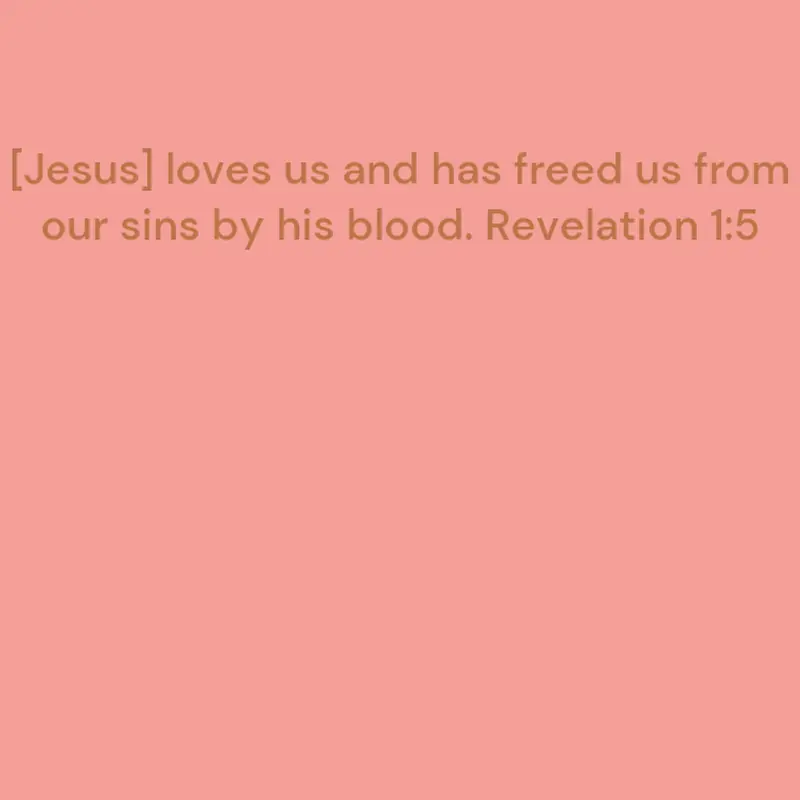 Revelation 1:5 by @nbby