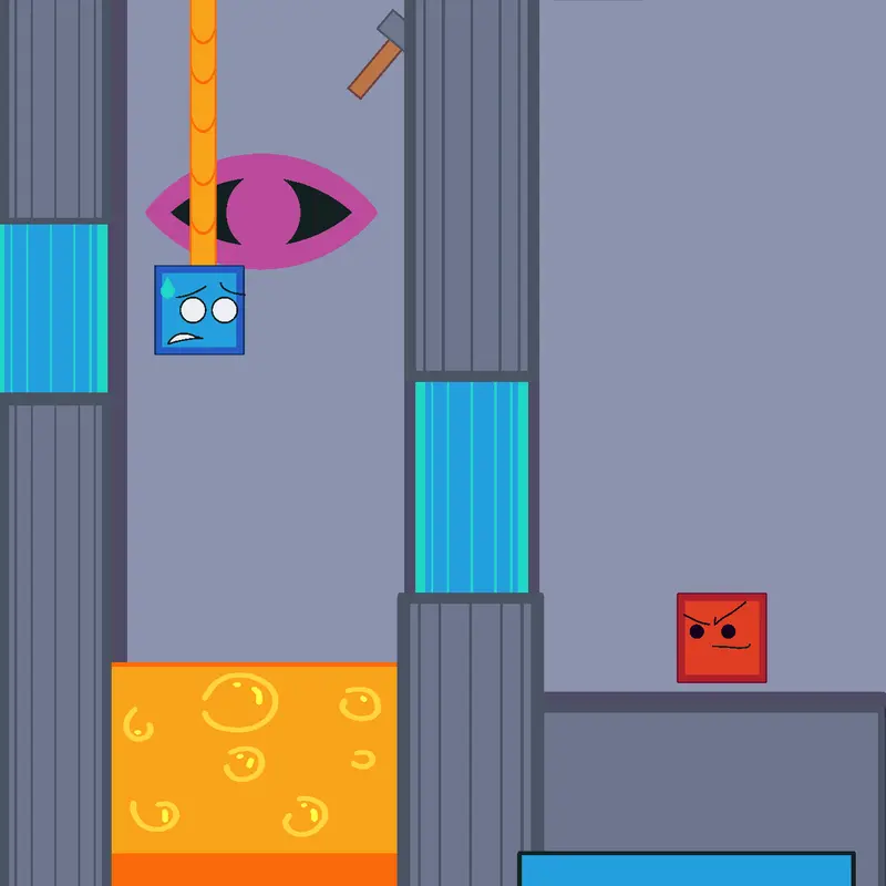 Remake ending game lava by @crimsoncubebr