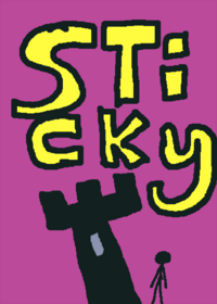 Sticky tower