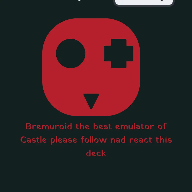 Bremuroid the emulator by @TheReal_Charmeleon