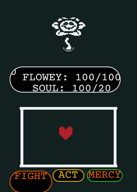 Crappy Flowey Fight :P