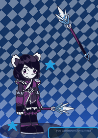 Neraa Li, the panda guardian, appears and...