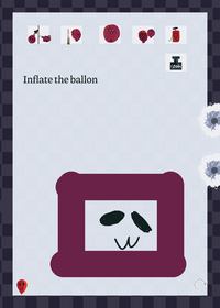 Inflate the ballon