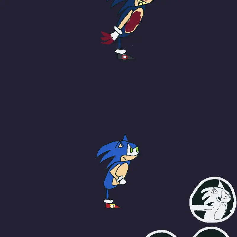 Team sonic and villains by @jb-cool