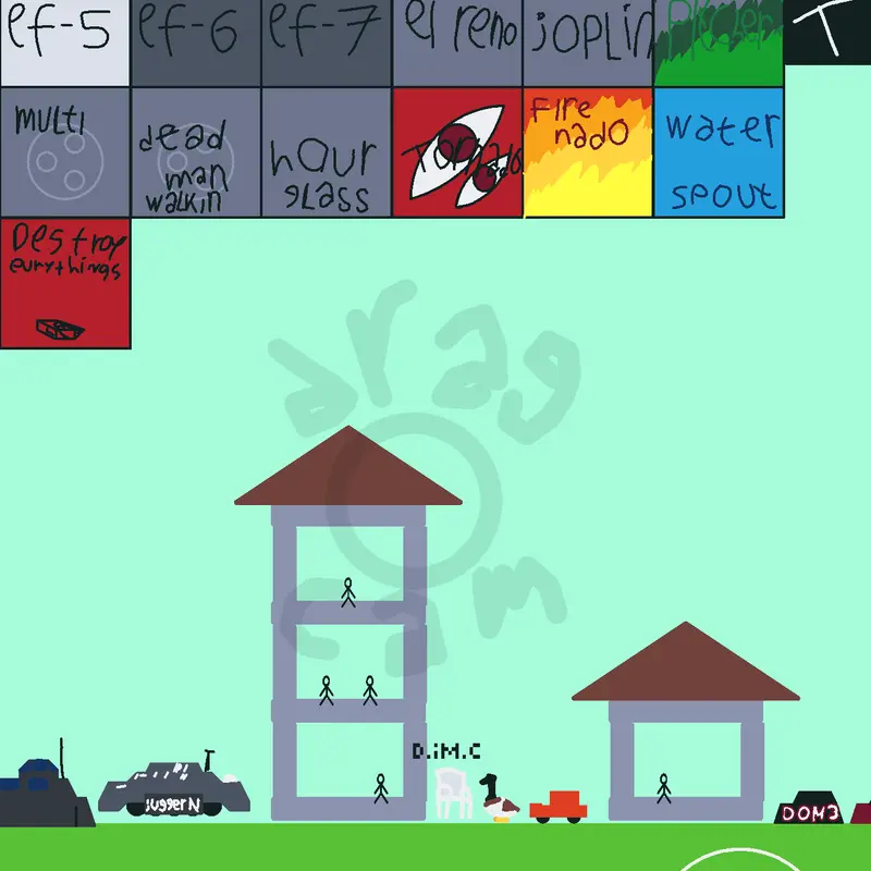 the world are storm chasing with ragdoll by @trumbaovnko