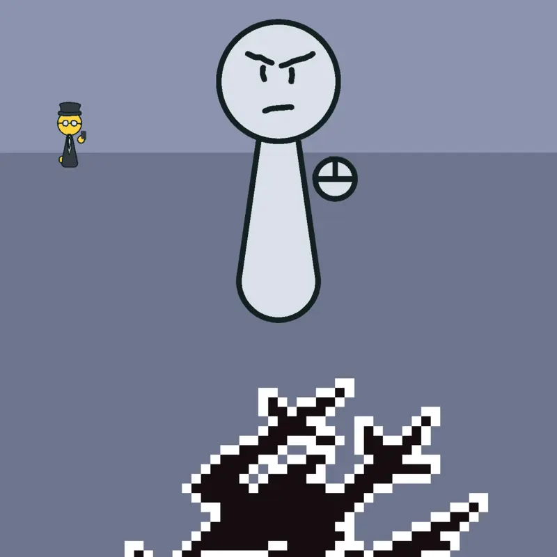 Blob vs. Roaring Knight by @Canikola13
