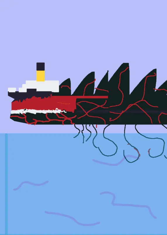Titanic sea monster game by @-_bonnie_-