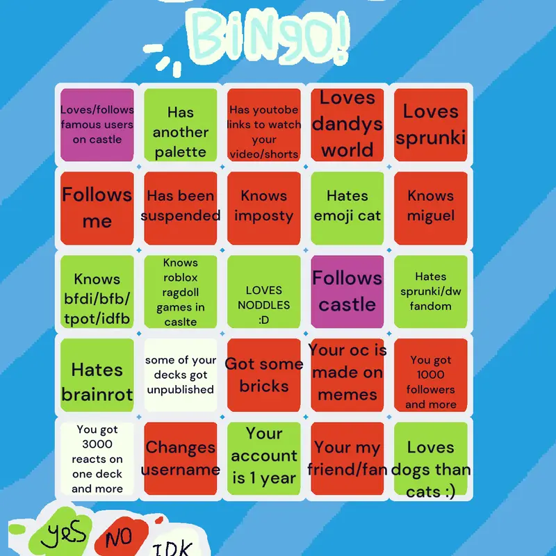 Bingo! by @BlackHoleDude