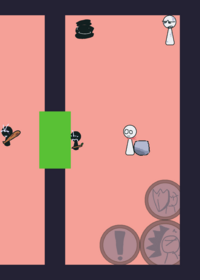 Snowball blob player