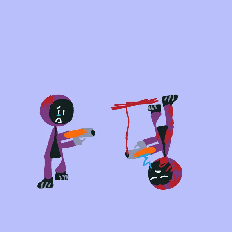 Bloody Gun Game [Hello Dankey] by @PrestigeStudios
