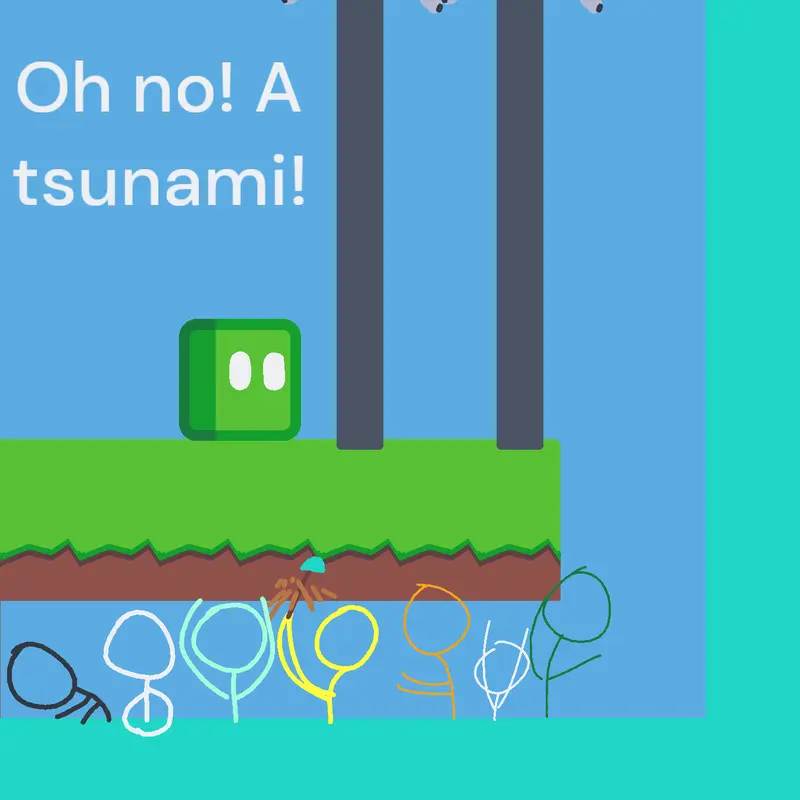 A tsunami has occurred! by @Donuts628341