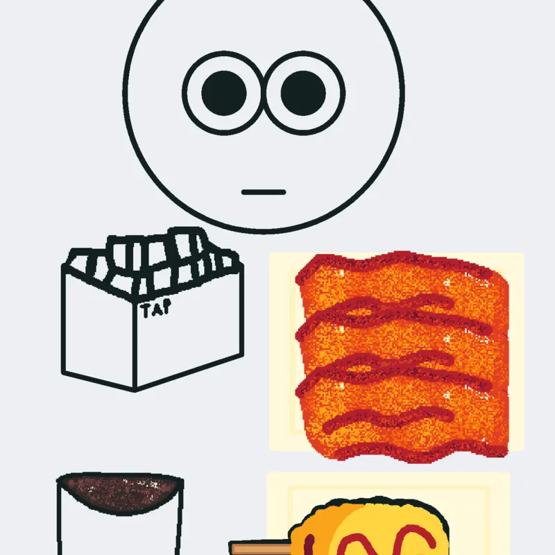 mukbang Animuk by @YumiYum_Che