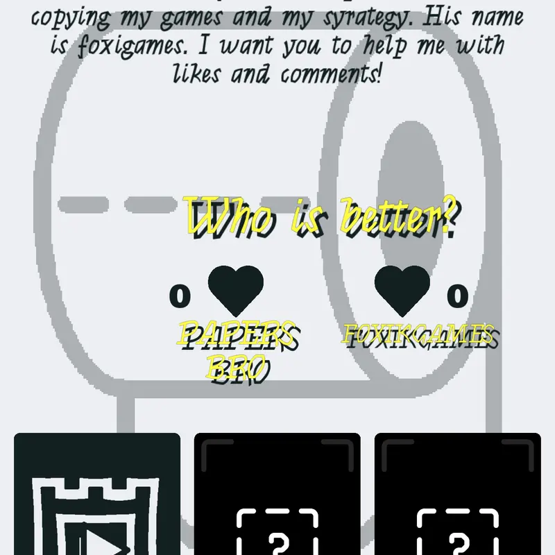 Game by @PAPERSBRO