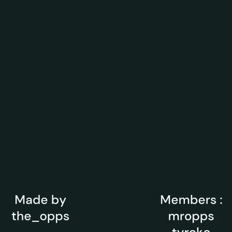 Game by @The_opps