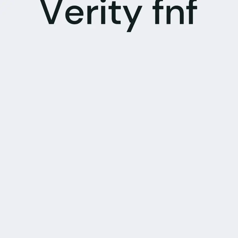 Verity fnf by @Castle144