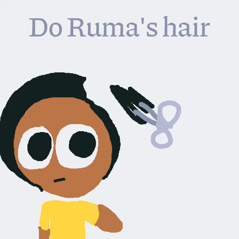 Do Ruma's hair for kids by @ruma_and_tuma_kids2
