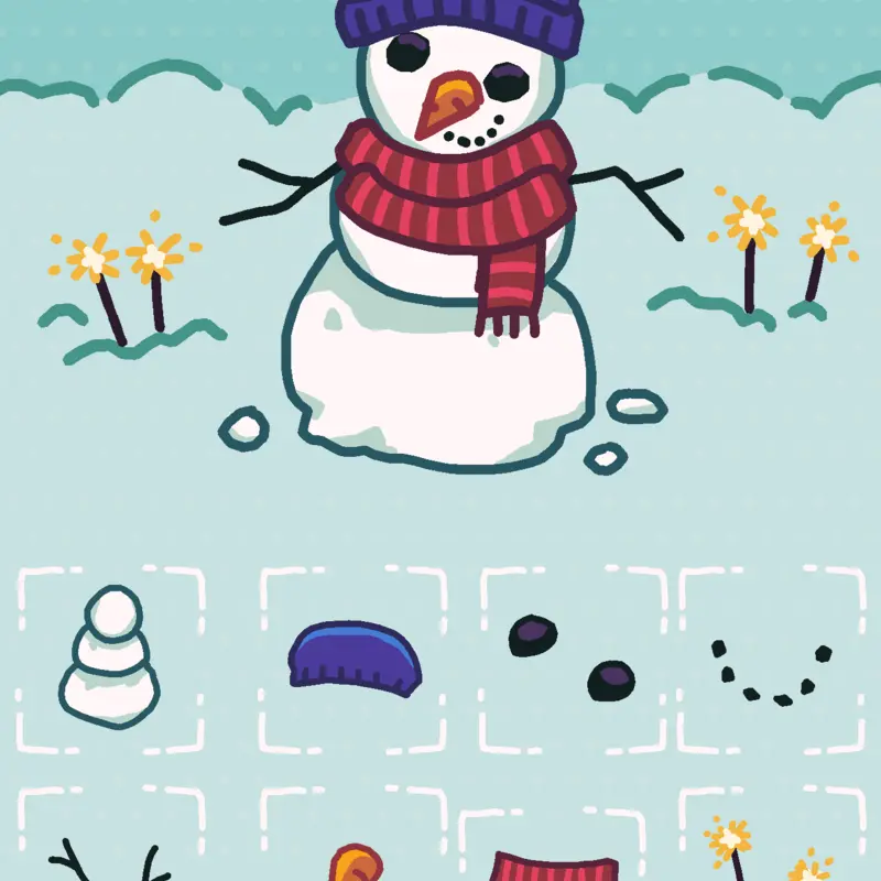 Our little snowman c: by @achi101099