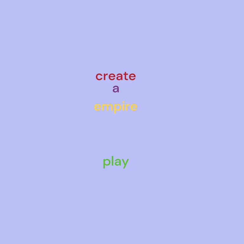 Game by @thedumbguywhowantstodie