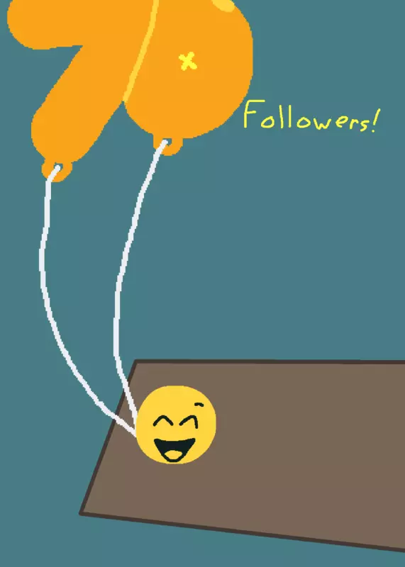 70 FOLLOWERS??? by @ralseiandangel