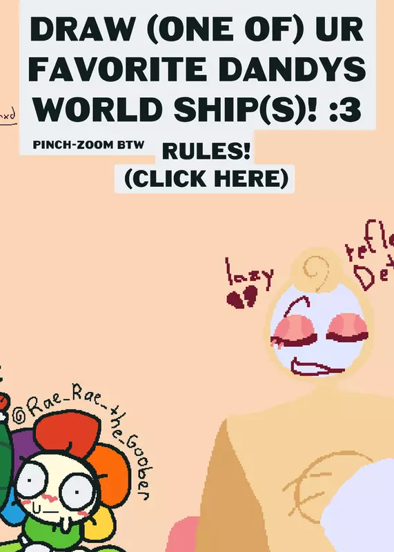 Dandys world ships!! (STRAWBERRY COOKIE) by @Strawberrypudding11