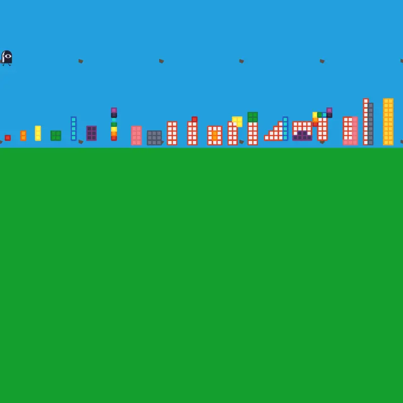 Numberblocks sandbox 1-20 by @lawmincong
