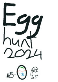 Egg hunt: Heavily Vandalized Egg.