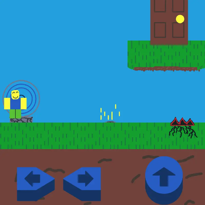 MY FIRST PLATFORMER by @Nekwil