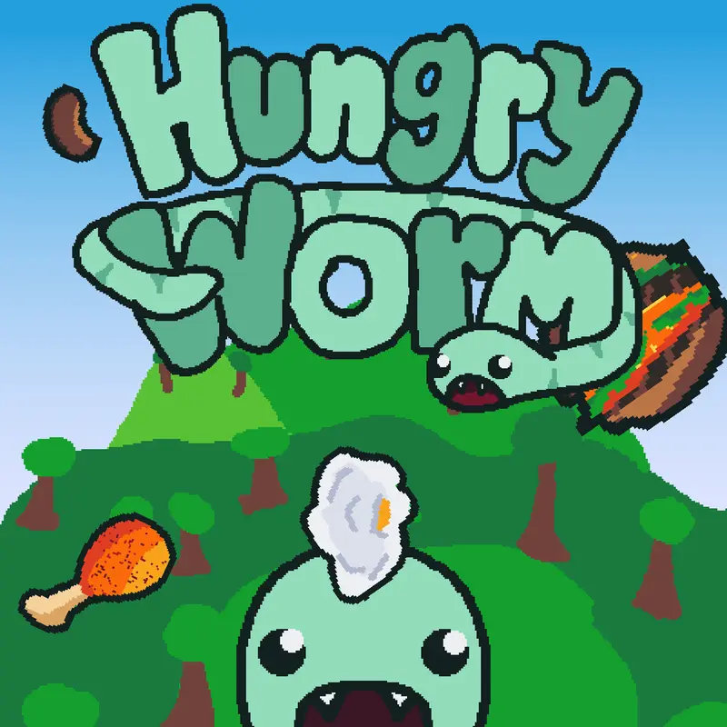 Hungry Worm by @Gabby_Fox_13