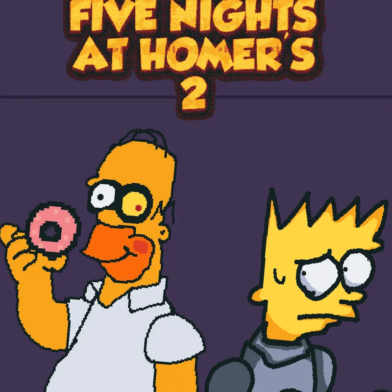 Five Nights at homer's 2  fnah 2 by @ABO_studios_ofc