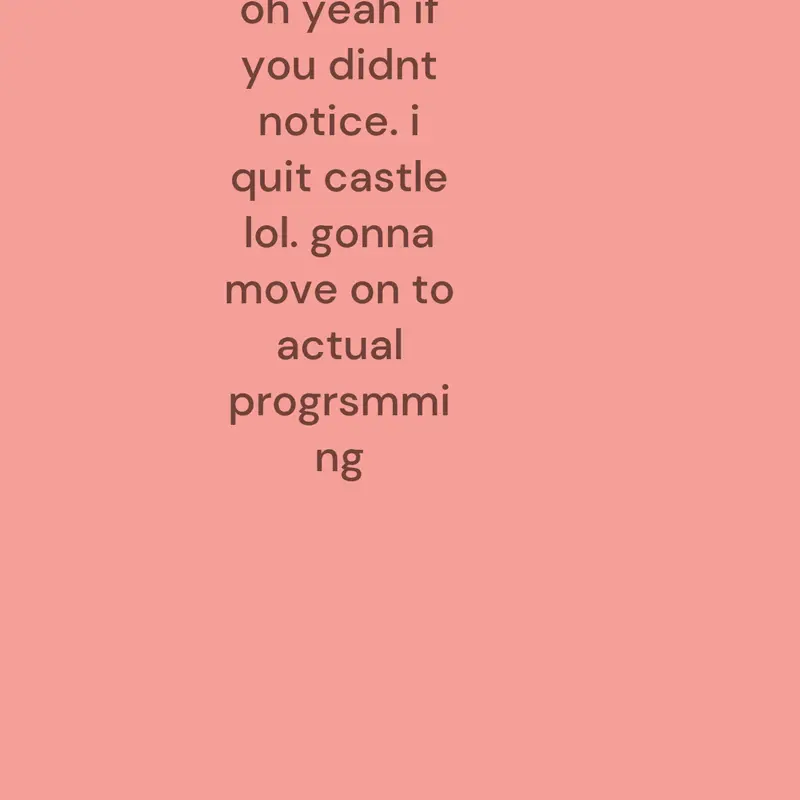 i quit by @PalaceOG