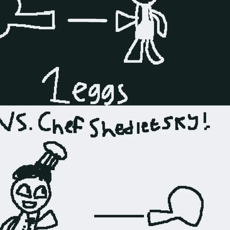 1eggs vs Chef Shedletsky (FIXED) by @MLP_TwilightSparkleFan
