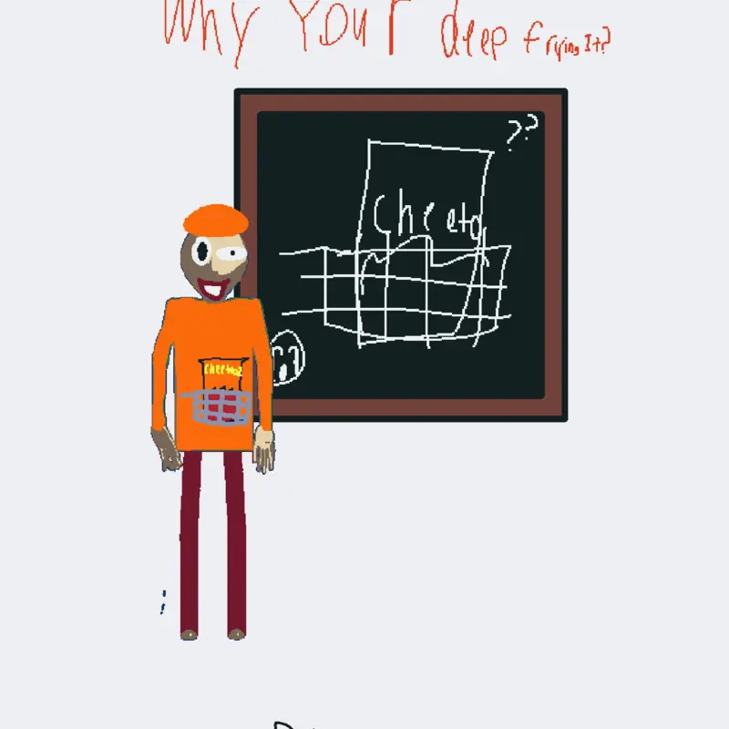 WHY U DEEP FRYING IT?!?!? by @dreamcom
