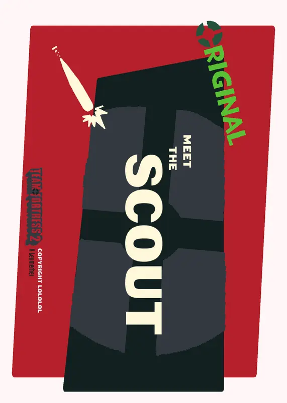 TF2 Scout by @Leomerher
