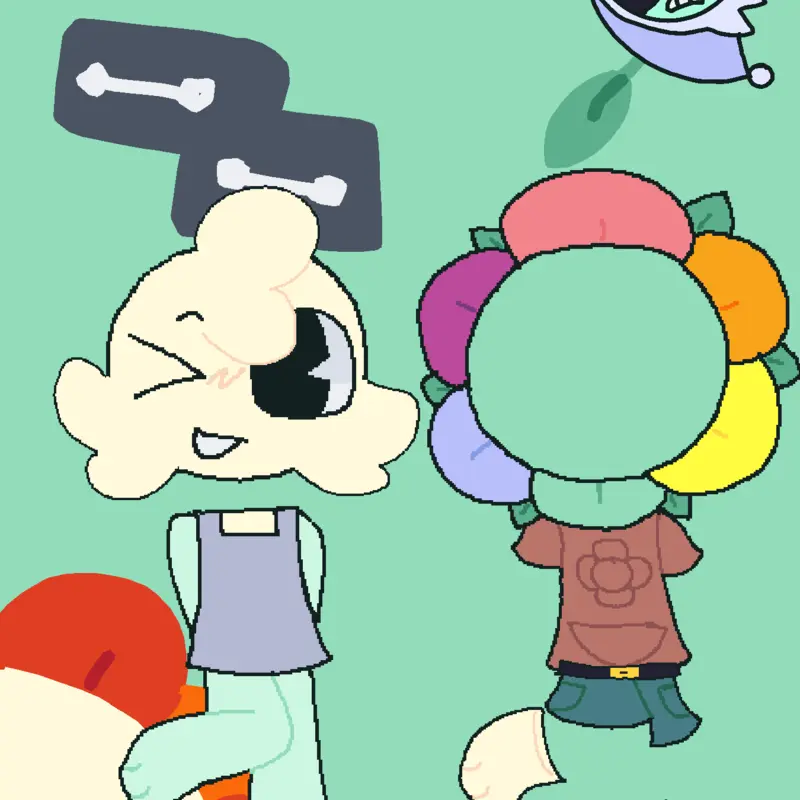 Dandy worlds puzzle by @Bassie_theastrolover