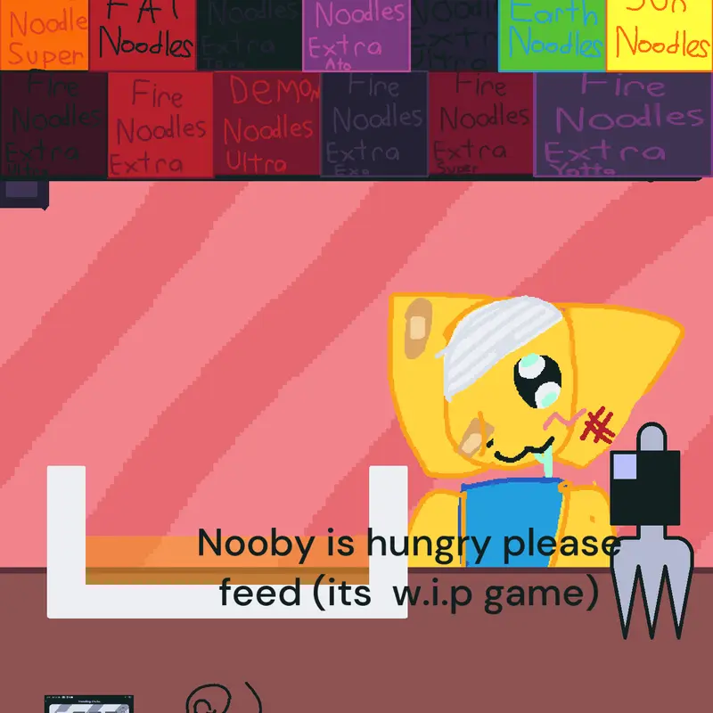 Mukbang with nooby by @Blue_Noob-games