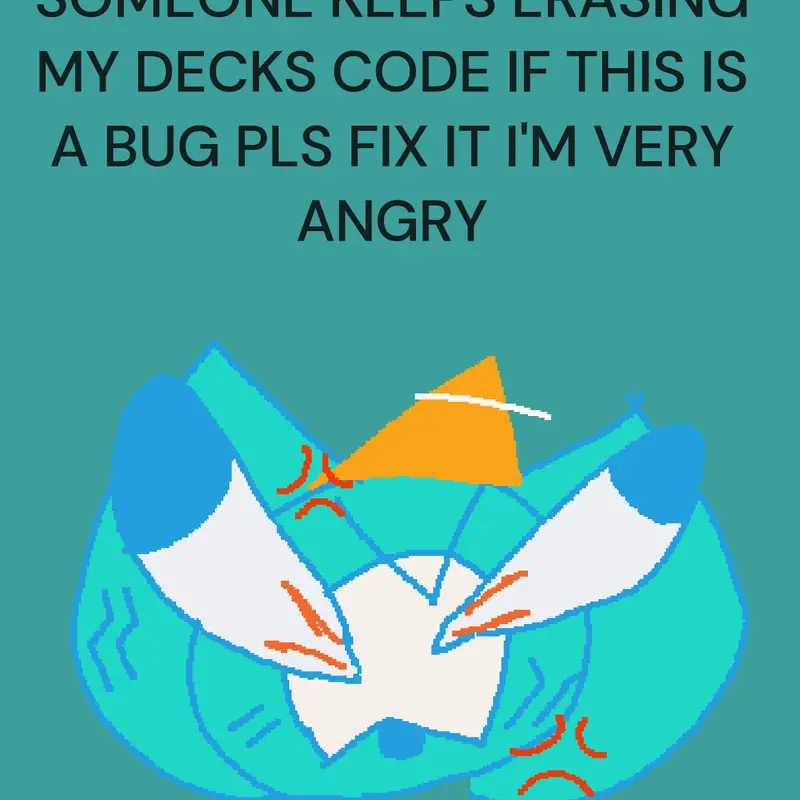 Fix this bug someday plss by @C0ney_cyanpup