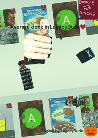 Average deck in LegacyDude ✌️😂💔🖖