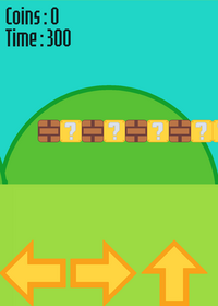 Super Mario bros but and 2 characters are In