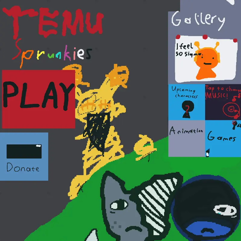 Heal Temu sprunkies by @pomni-s57